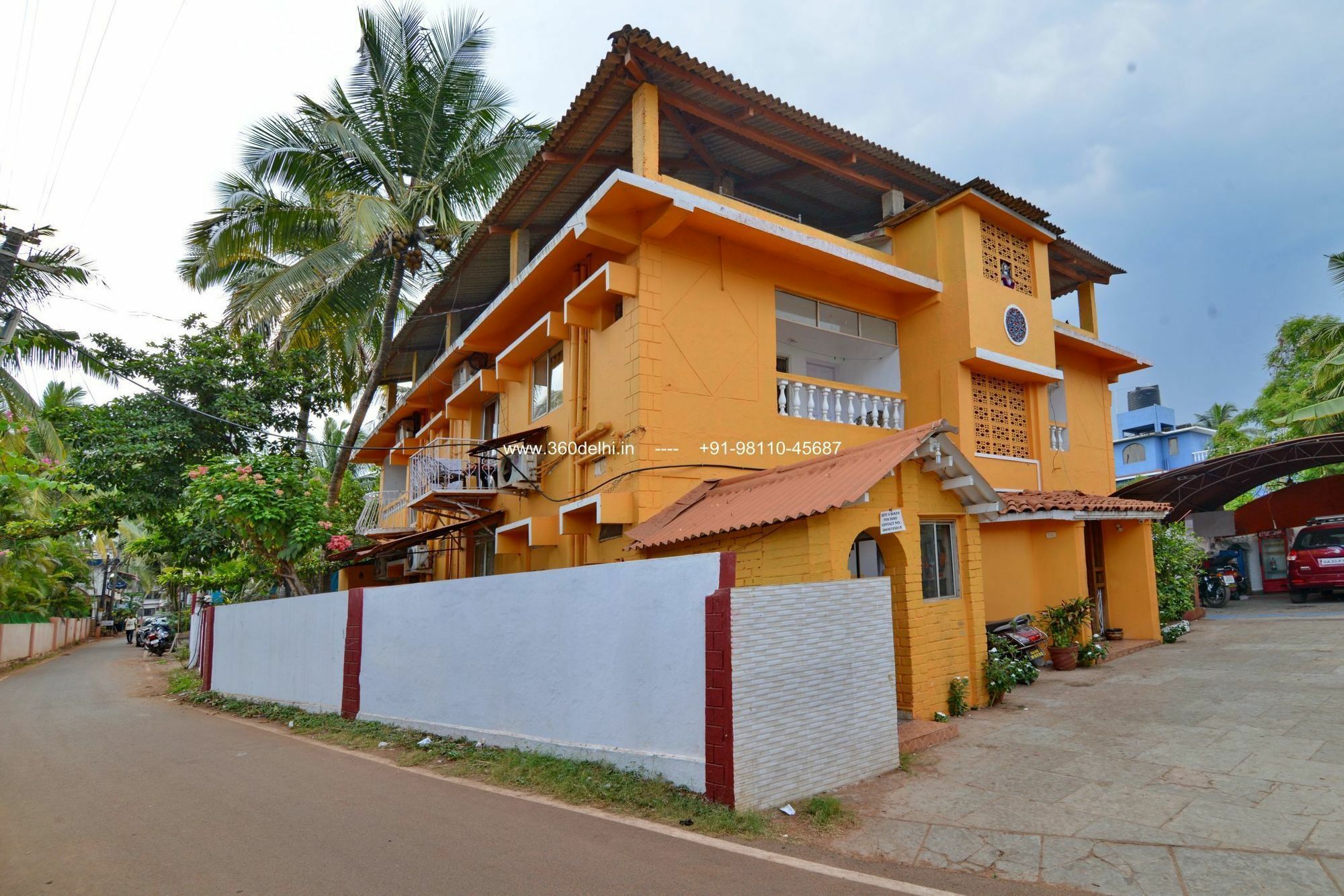 Ave Maria Guest House Candolim Exterior foto